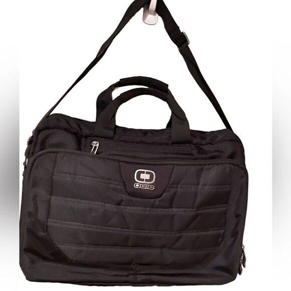 OGIO Black Messenger Laptop Bag - Picture 1 of 12